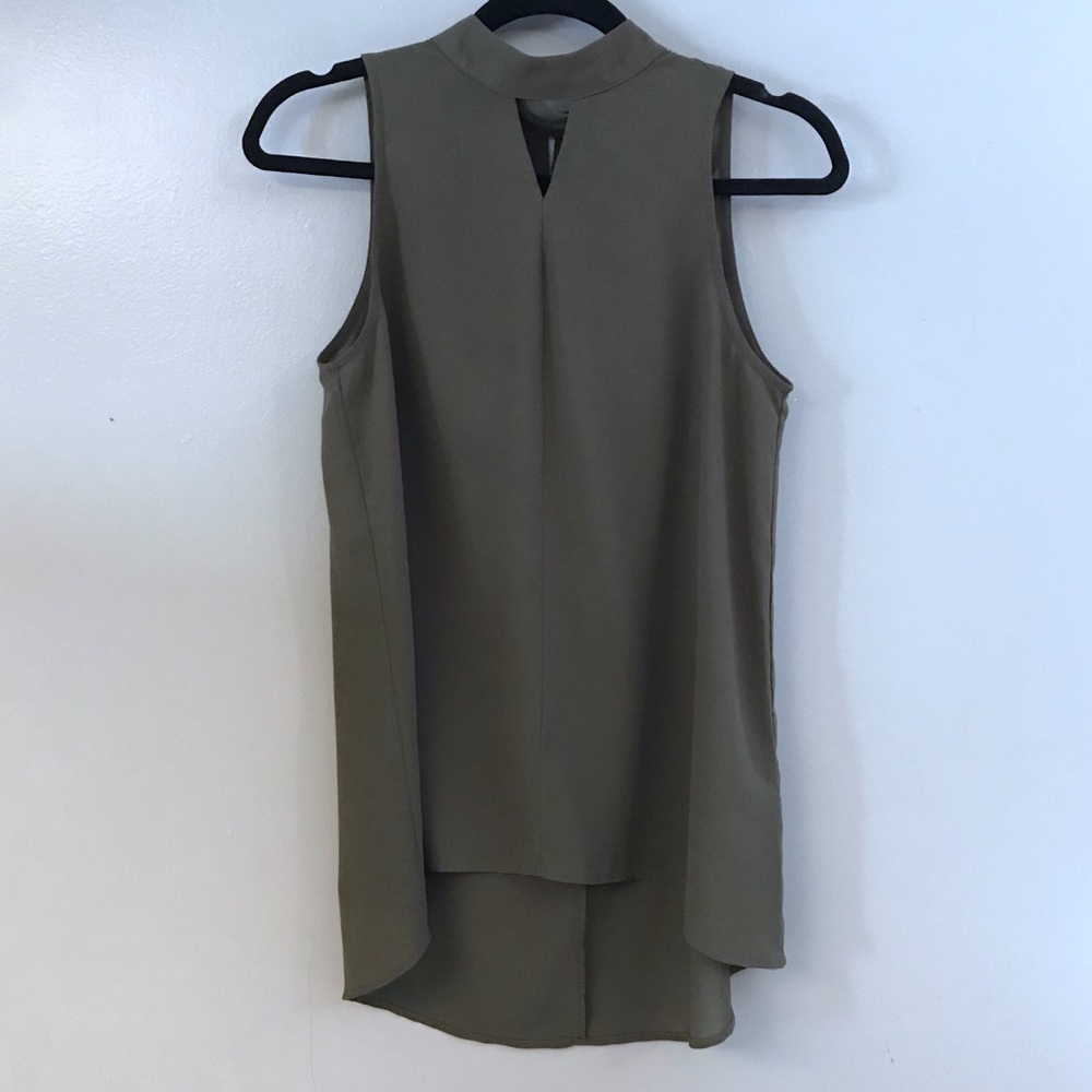 Pink Stitch Flowy Tank - Size 4